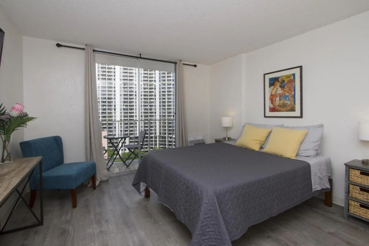 Apartamento Walk To Beach And Shops.Cute Studio In Waikiki Honolulu